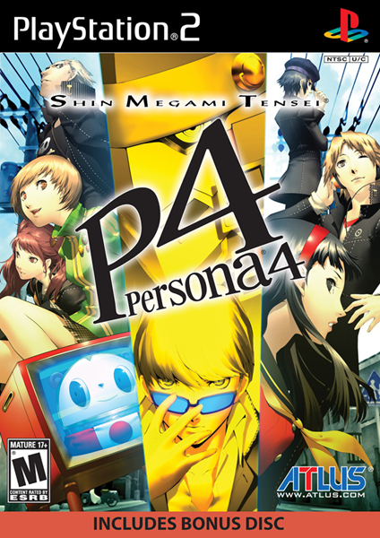 Box cover for "Persona 4"