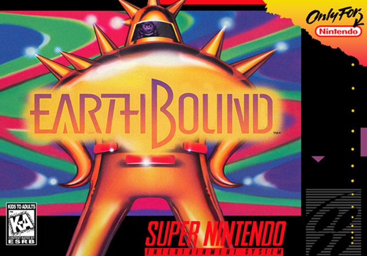 Box cover for "Earthbound"