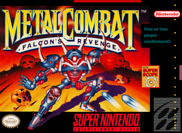 North America box art for "Metal Combat: Falcon's Revenge"