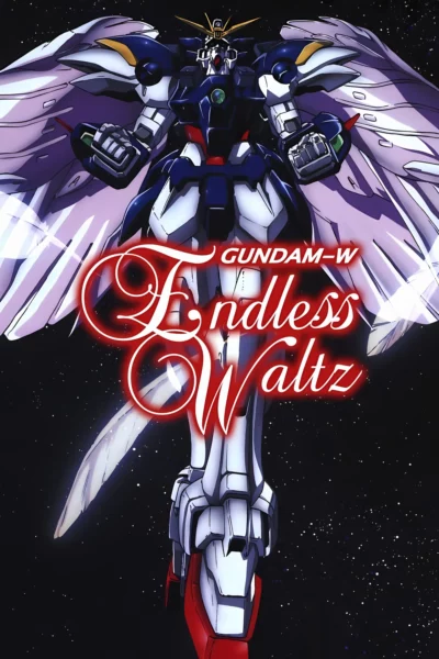 Anime poster for "Gundam Wing: Endless Waltz"