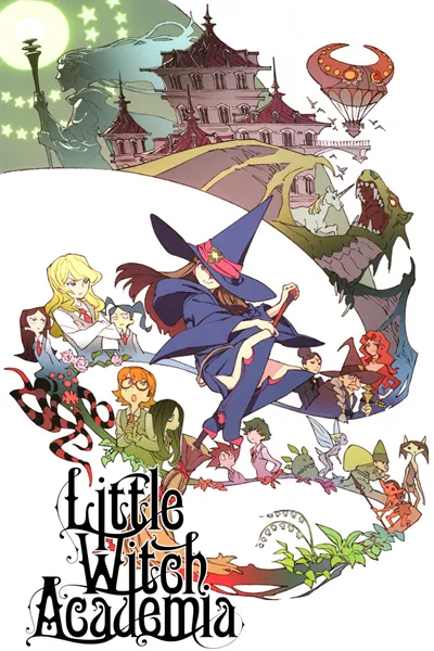 Poster for "Little Witch Academia"