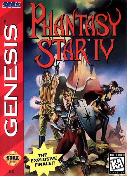 Cover image for "Phantasy Star IV: The End of the Millennium"