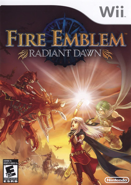 "Fire Emblem: Radiant Dawn" Wii North America Box Art Front Cover