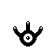 "Pokémon Crystal Version" Unown W Sprite Animation.