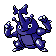 "Pokémon Crystal Version" Heracross Sprite Animation.