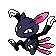 "Pokémon Crystal Version" Sneasel Sprite Animation.