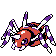 "Pokémon Crystal Version" Ariados Sprite Animation.