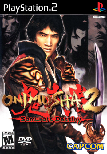 “Onimusha 2: Samurai's Destiny” PlayStation 2 North America Box Art Cover