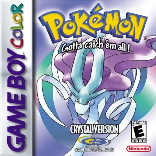 "Pokémon Crystal Version" North America Box Art Cover