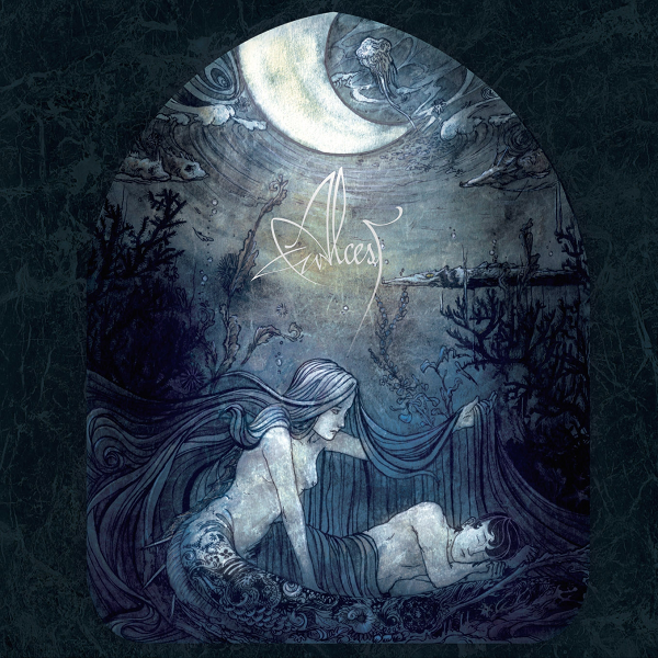 Album cover art for "Écailles de lune" by the band Alcest.