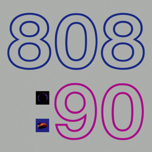 Album cover for "90" by 808 State