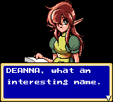 Screenshot of "Shining Force: The Sword of Hajya"