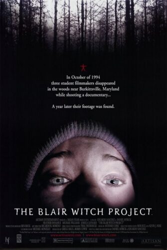 Movie poster for "The Blair Witch Project"