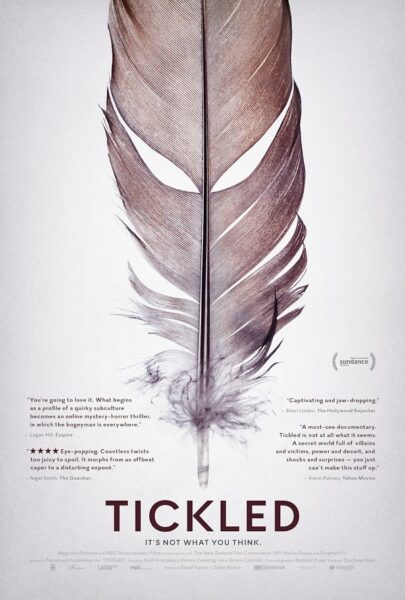 Movie poster for "Tickled"