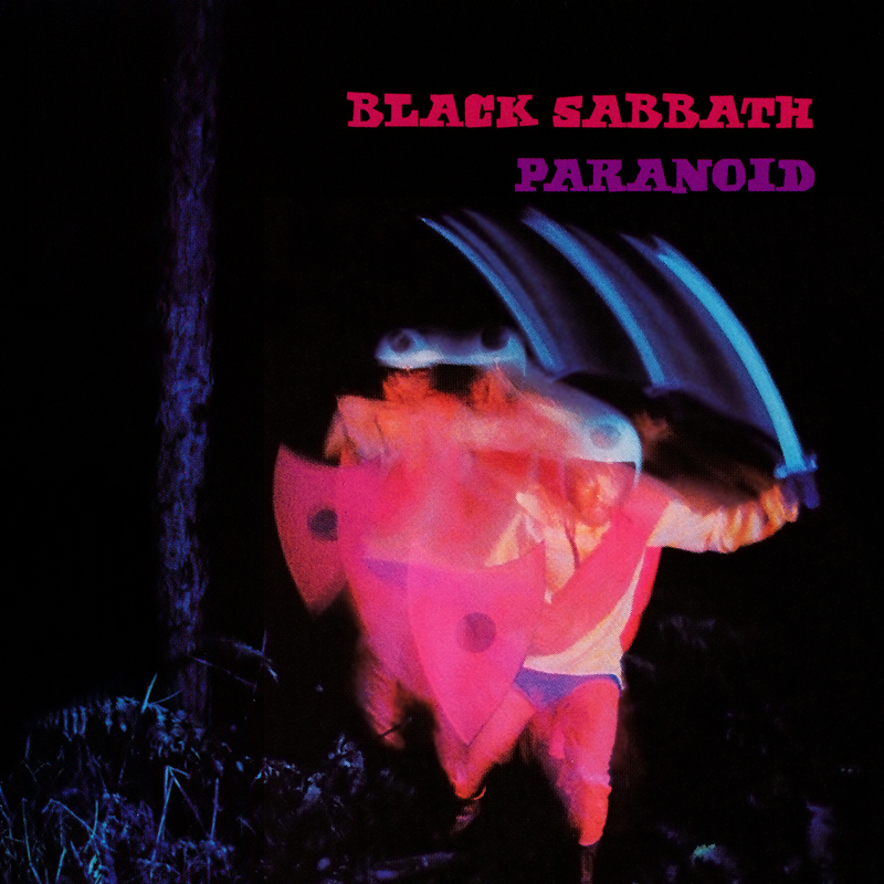 Album cover for "Paranoid"