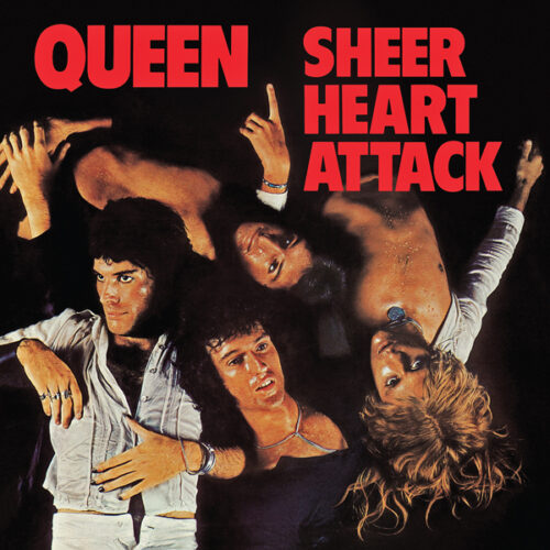 Album cover for "Sheer Heart Attack"