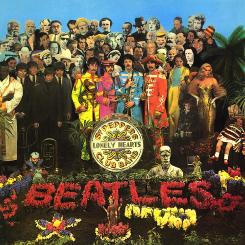 Album cover for "Sgt. Pepper's Lonely Hearts Club Band"