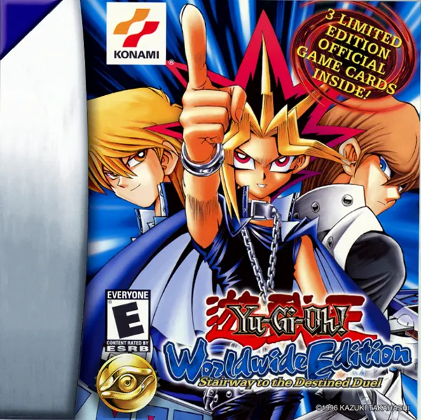 Box cover of "Yu-Gi-Oh! Worldwide Edition - Stairway to the Destined Duel"