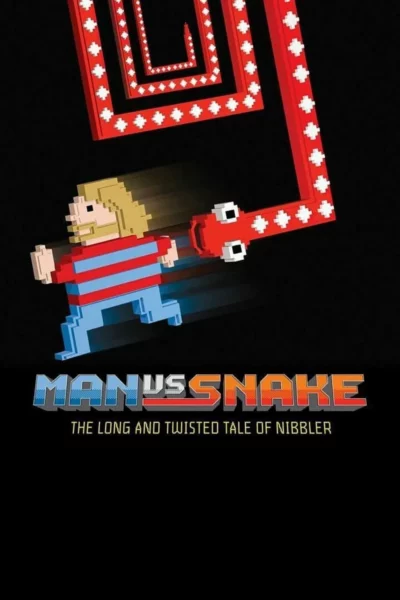 Poster for "Man vs Snake: The Long and Twisted Tale of Nibbler"