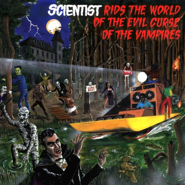 Album cover of "Scientist Rids the World of the Evil Curse of the Vampires"