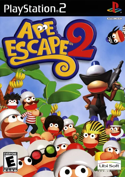 Box cover of "Ape Escape 2"