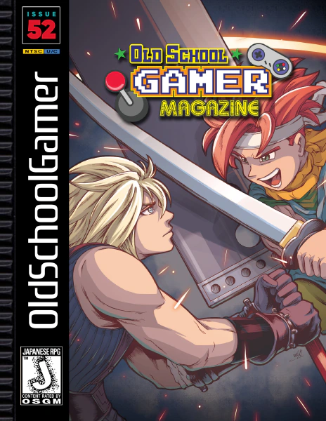Cover of "Old School Gamer Magazine" issue 52